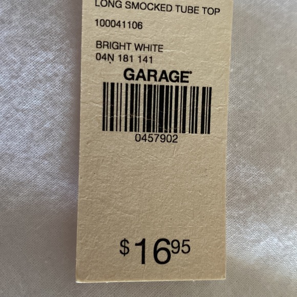 Strapless crop top - Picture 2 of 2